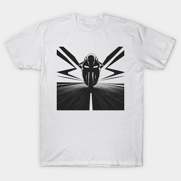 Bike rider T-Shirt by UrbanBlend